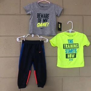 Under armour & nike bundle 12 & 18